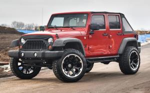 Jeep Wrangler on Forgiato Wheels (FLOW Terra 002) 2019 года
